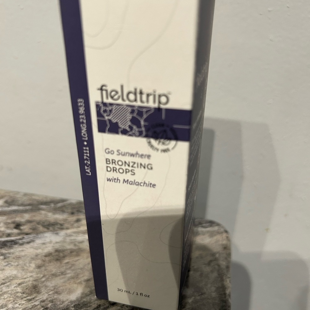 Purple and White Minimalist Suncare Skincare